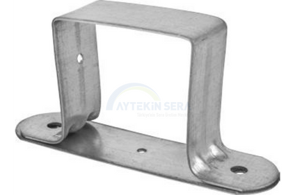 Saclı profil kelepçesi,Aytekin Sera bağlantı elemanları,Galvaniz kaplamalı kelepçe,Modern sera sistemleri için kelepçe,Dayanıklı çelik bağlantı elemanı,Tarım projeleri için bağlantı çözümleri,Uzun ömürlü bağlantı elemanı