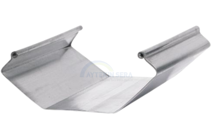 38’lik Yuvarlak Klipsli Geniş Tabanlı Oluk